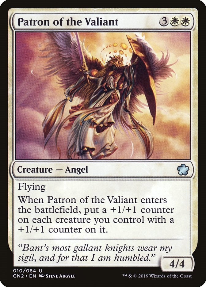 Image for Patron of the Valiant (10) (GN2) - Magic: The Gathering