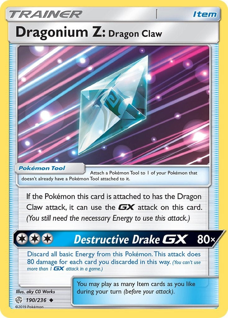 Image for Dragonium Z: Dragon Claw (190/236) (SM12) - Pokemon