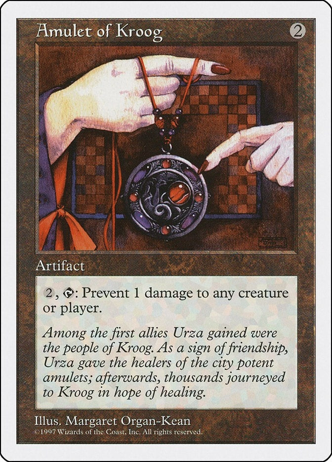 Image for Amulet of Kroog (5ED) - Magic: The Gathering