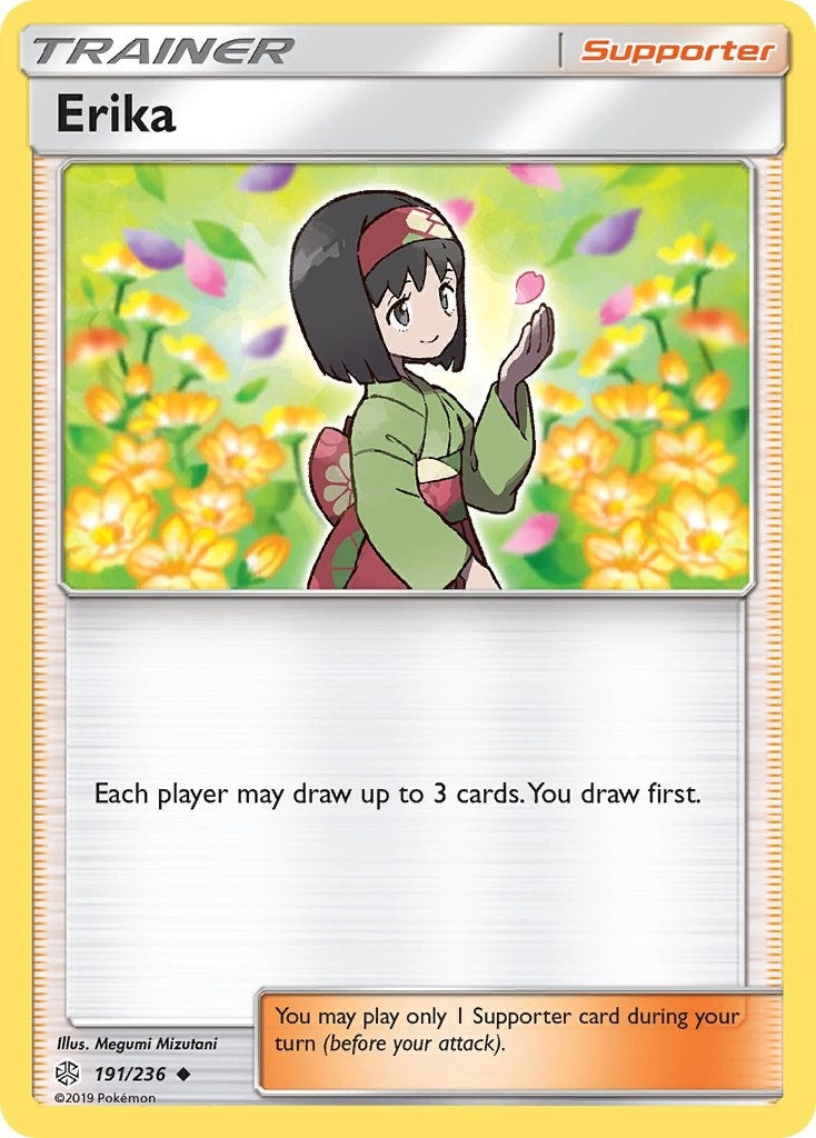 Image for Erika (191/236) (SM12) - Pokemon