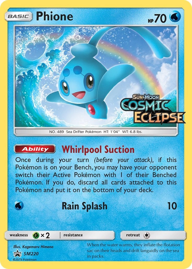 Image for Phione - SM220 (Prerelease) (SM220) (SMP) - Pokemon