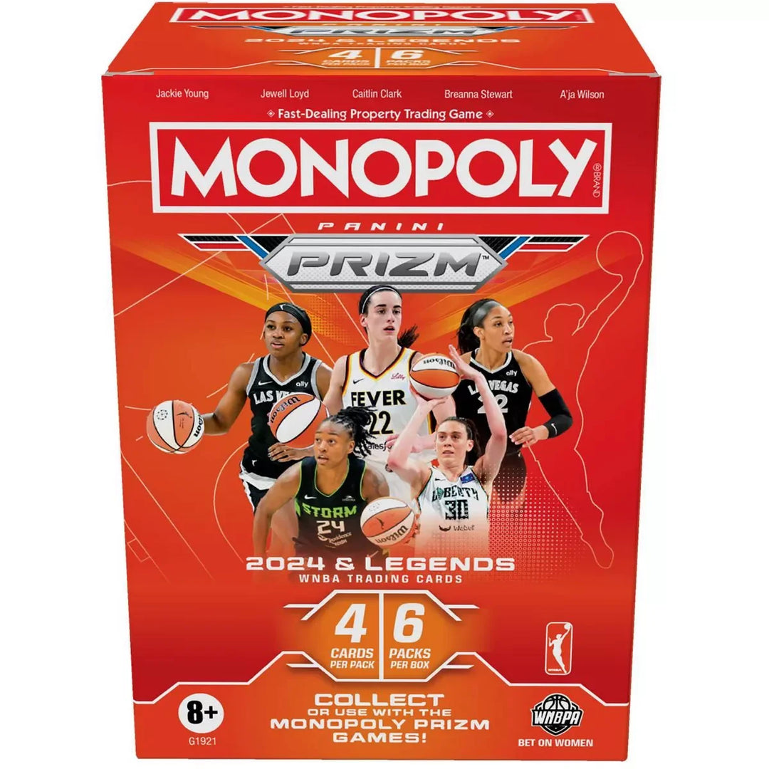 2024 Panini Prizm Monopoly WNBA Trading Card Blaster Box