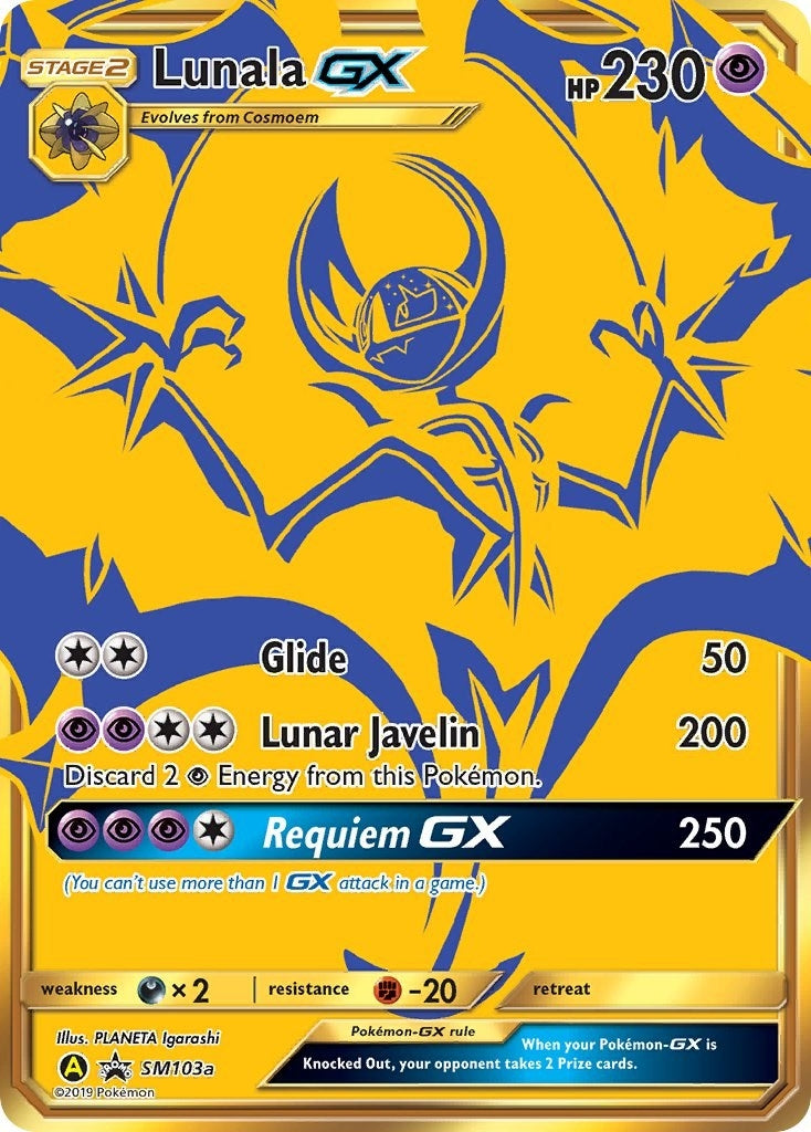 Image for Lunala GX - SM103a (SM103a) (SMP) - Pokemon