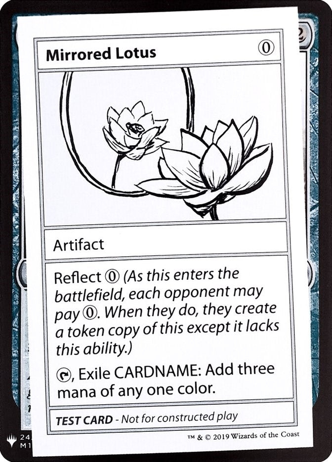 Image for Mirrored Lotus - Magic: The Gathering