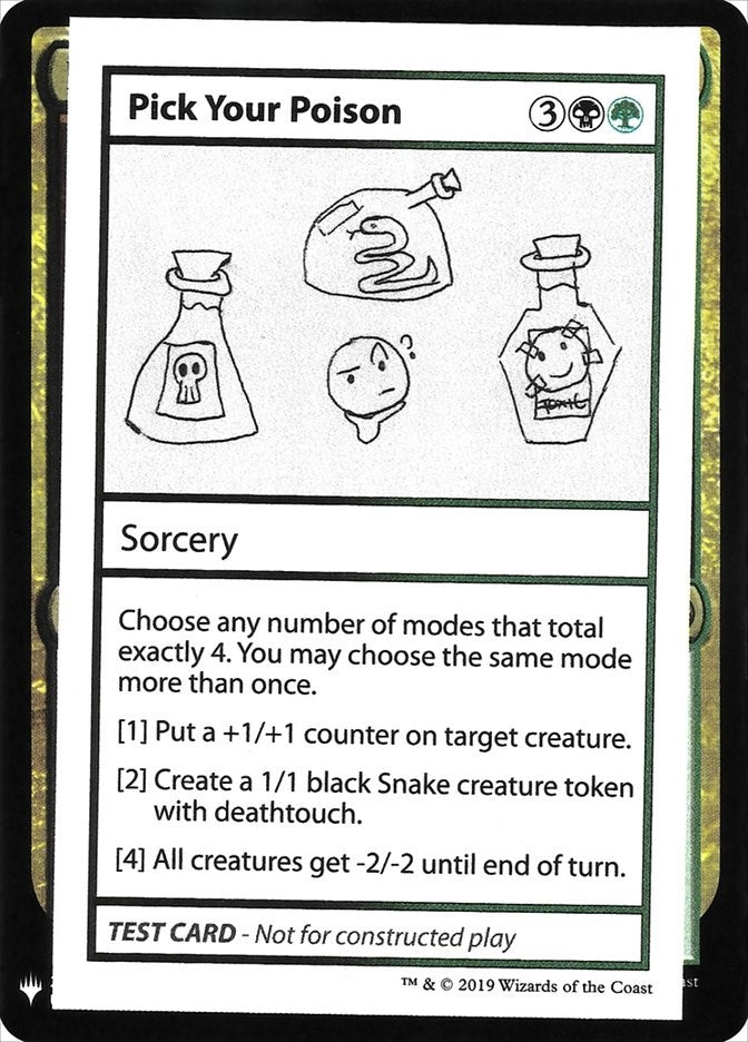 Image for Pick Your Poison - Magic: The Gathering