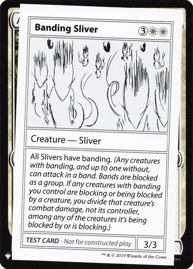 Image for Banding Sliver - Magic: The Gathering
