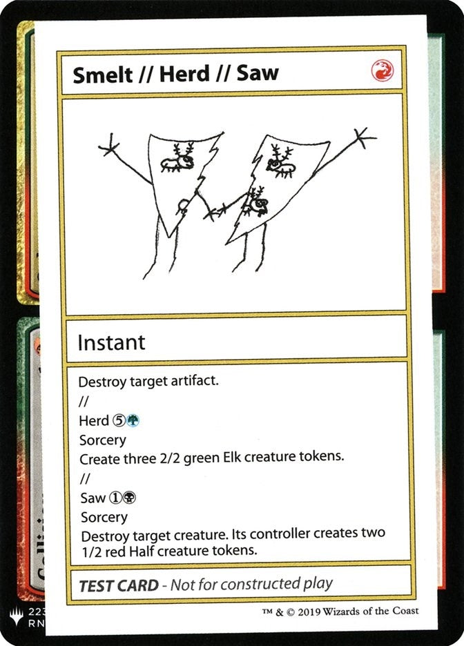 Image for Smelt // Herd // Saw - Magic: The Gathering