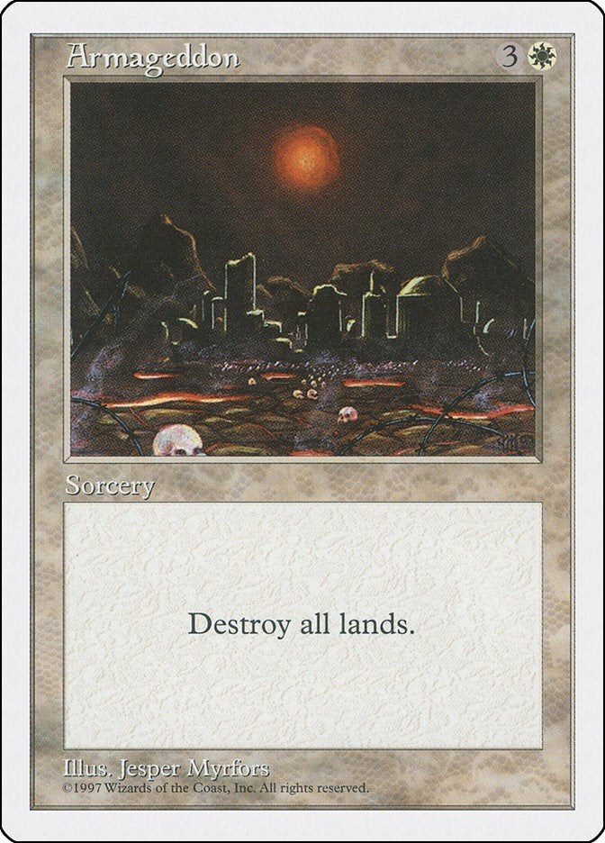Image for Armageddon - Magic: The Gathering