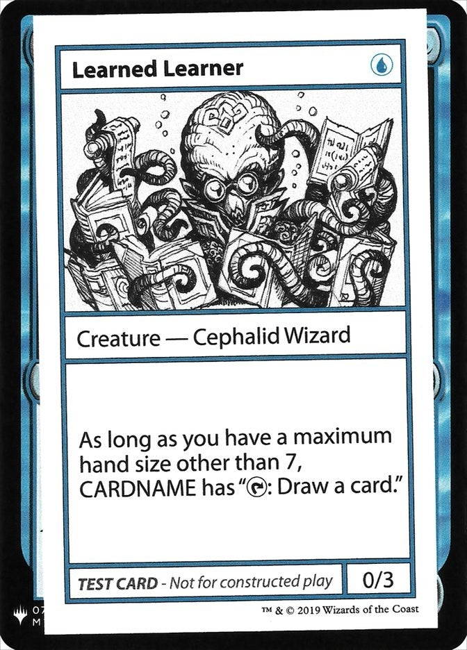 Image for Learned Learner - Magic: The Gathering