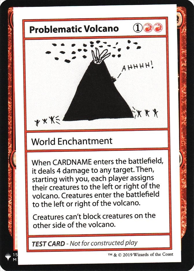 Image for Problematic Volcano - Magic: The Gathering