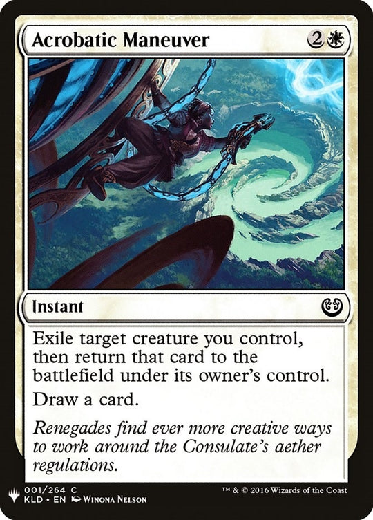 Image for Acrobatic Maneuver (1) (LIST) - Magic: The Gathering