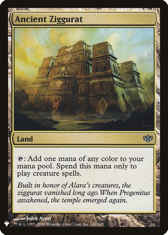 Image for Ancient Ziggurat (141) (LIST) - Magic: The Gathering