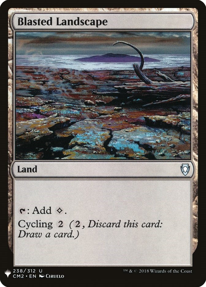 Image for Blasted Landscape (238) - Magic: The Gathering
