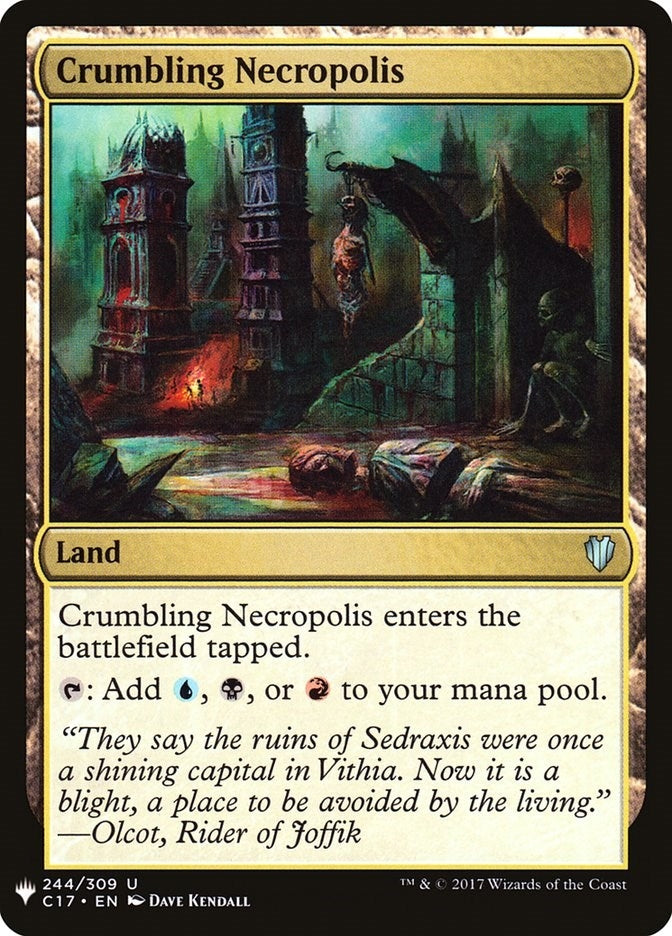 Image for Crumbling Necropolis (244) - Magic: The Gathering