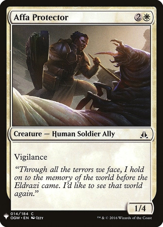 Image for Affa Protector (14) (LIST) - Magic: The Gathering
