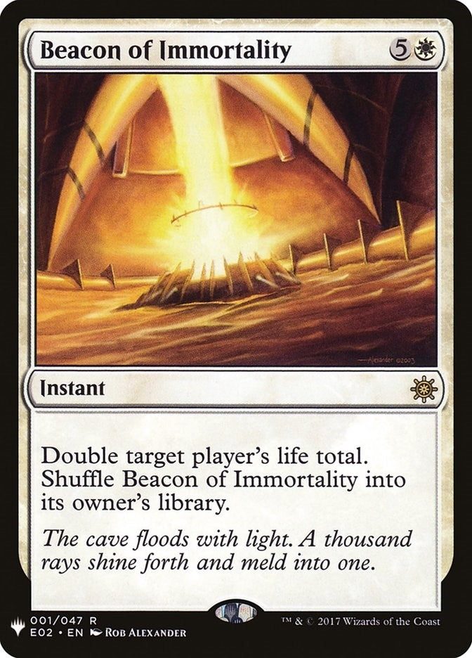 Image for Beacon of Immortality (1) - Magic: The Gathering