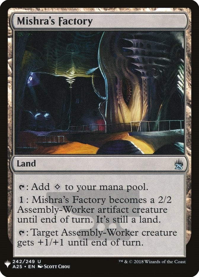 Image for Mishra's Factory (A25) (242) - Magic: The Gathering