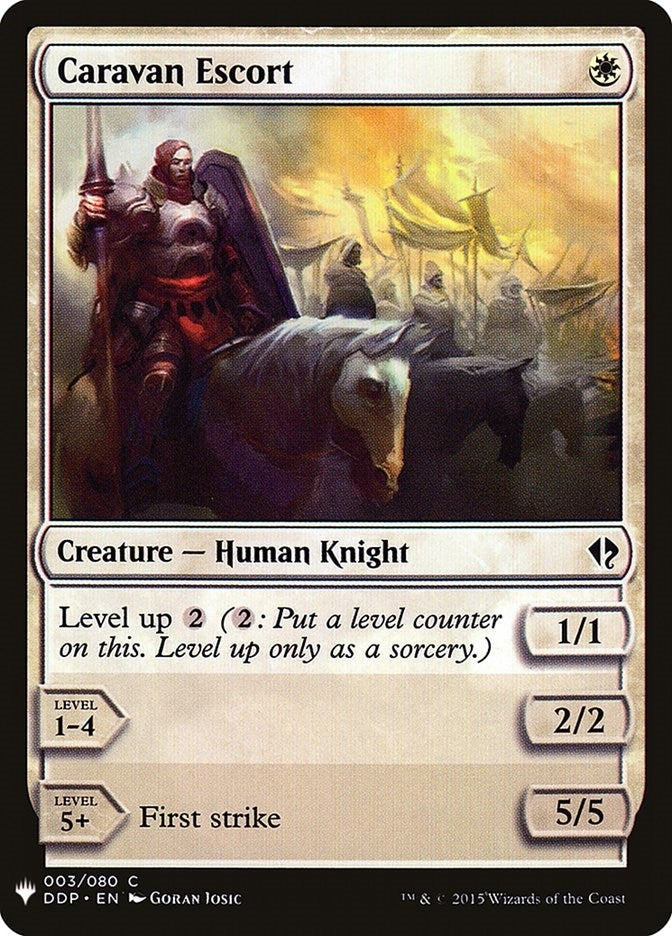 Image for Caravan Escort (3) - Magic: The Gathering