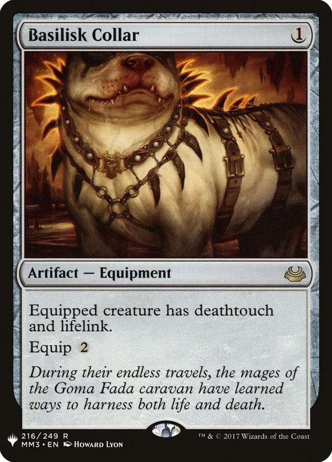 Image for Basilisk Collar (MM3) (216) - Magic: The Gathering