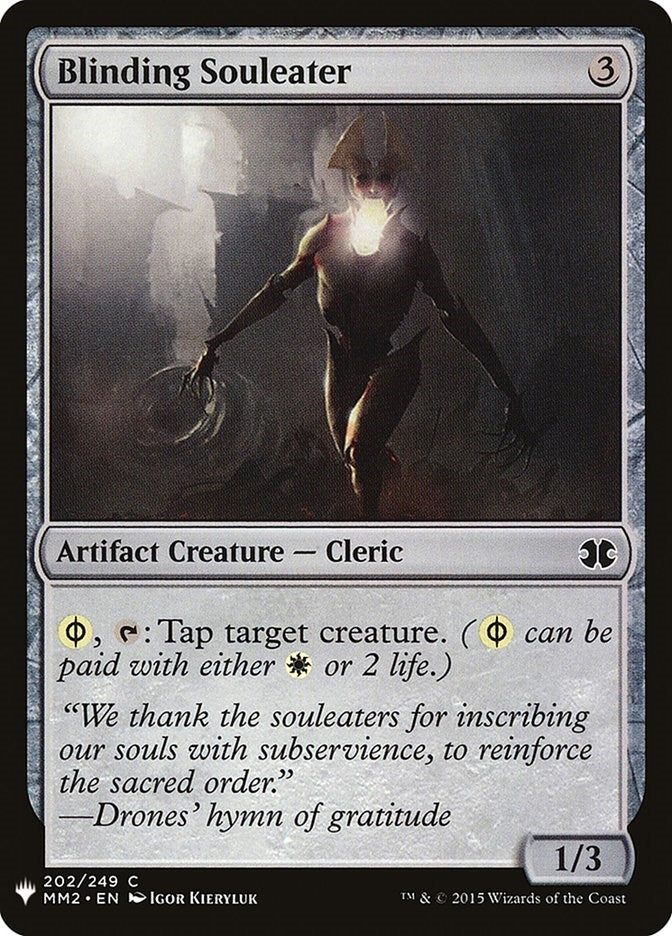 Image for Blinding Souleater (202) (LIST) - Magic: The Gathering