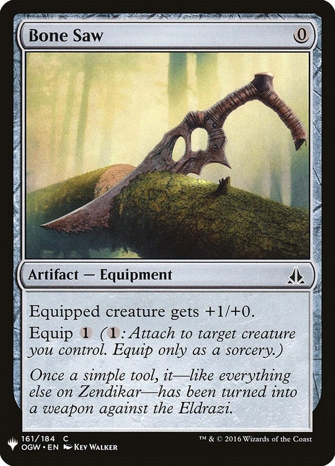 Image for Bone Saw (161) (LIST) - Magic: The Gathering
