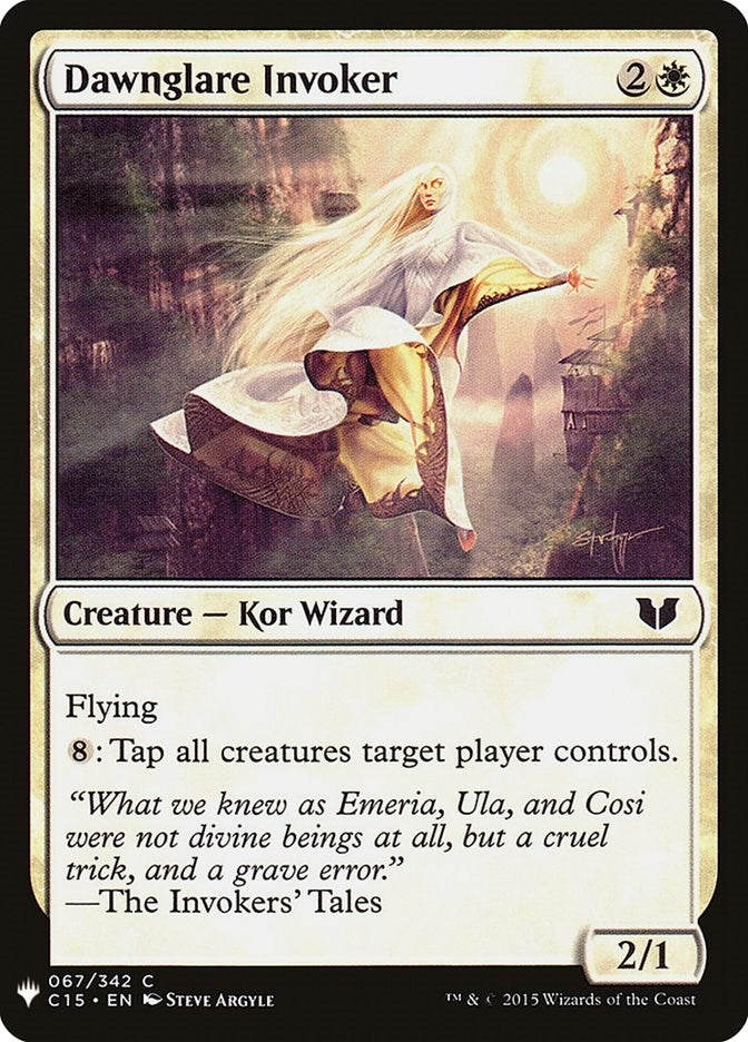 Image for Dawnglare Invoker (67) - Magic: The Gathering