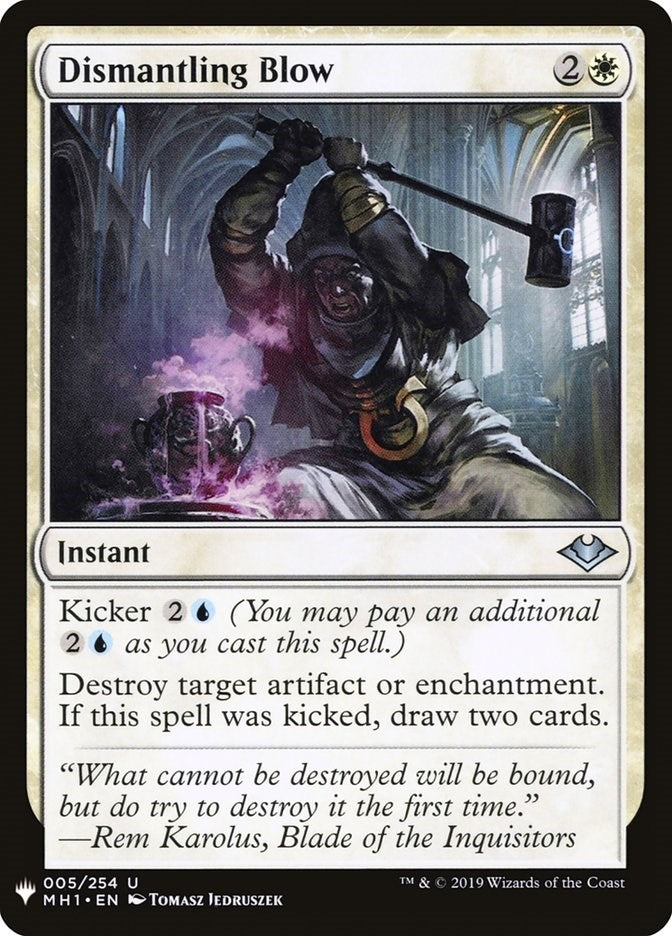 Image for Dismantling Blow (5) - Magic: The Gathering