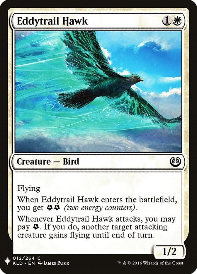 Image for Eddytrail Hawk (12) (LIST) - Magic: The Gathering