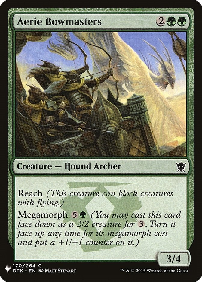 Image for Aerie Bowmasters (170) (LIST) - Magic: The Gathering
