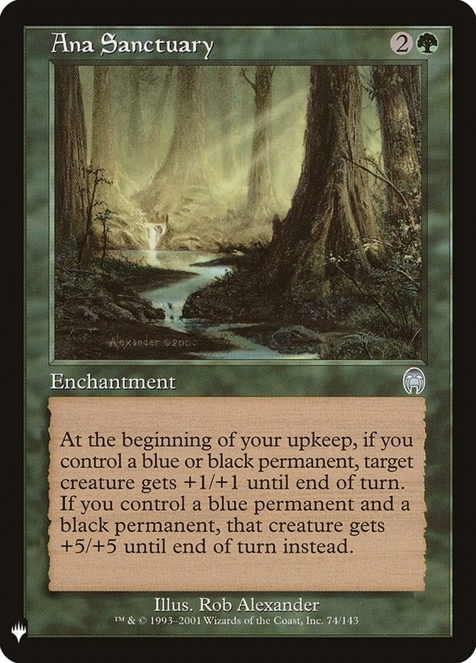 Image for Ana Sanctuary (74) (LIST) - Magic: The Gathering