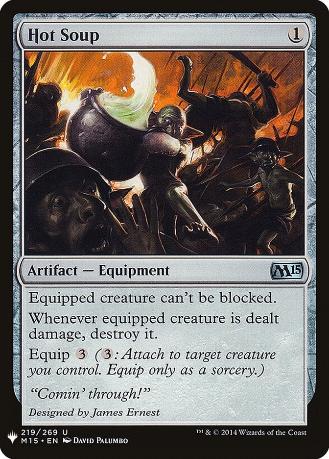Image for Hot Soup (219) (LIST) - Magic: The Gathering