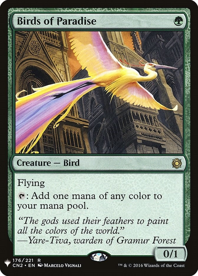 Image for Birds of Paradise (176) - Magic: The Gathering