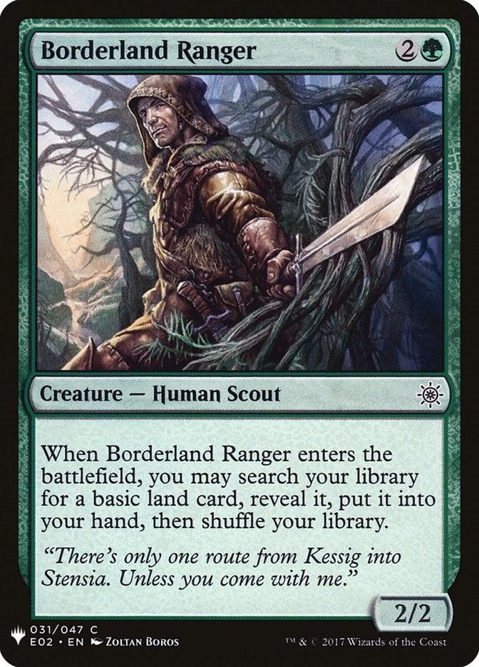 Image for Borderland Ranger (31) - Magic: The Gathering
