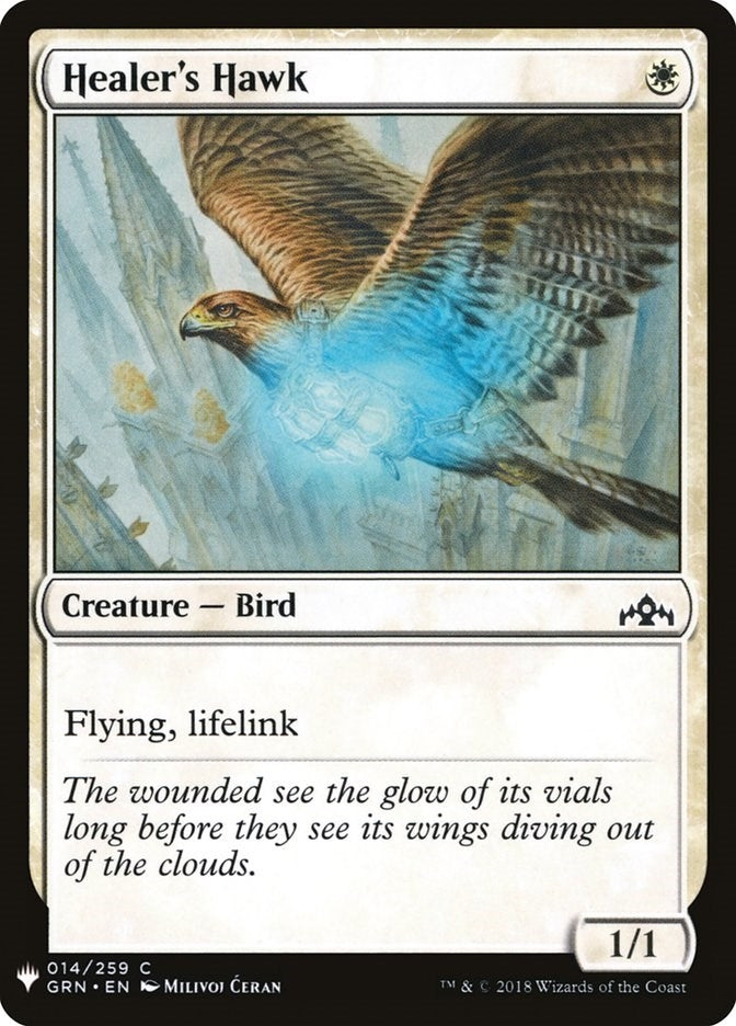 Image for Healer's Hawk (14) (LIST) - Magic: The Gathering