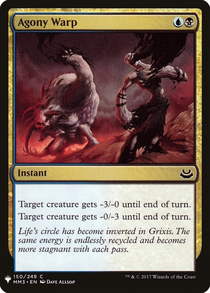 Image for Agony Warp (150) (LIST) - Magic: The Gathering