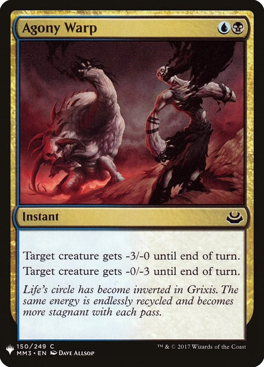 Image for Agony Warp (150) (LIST) - Magic: The Gathering
