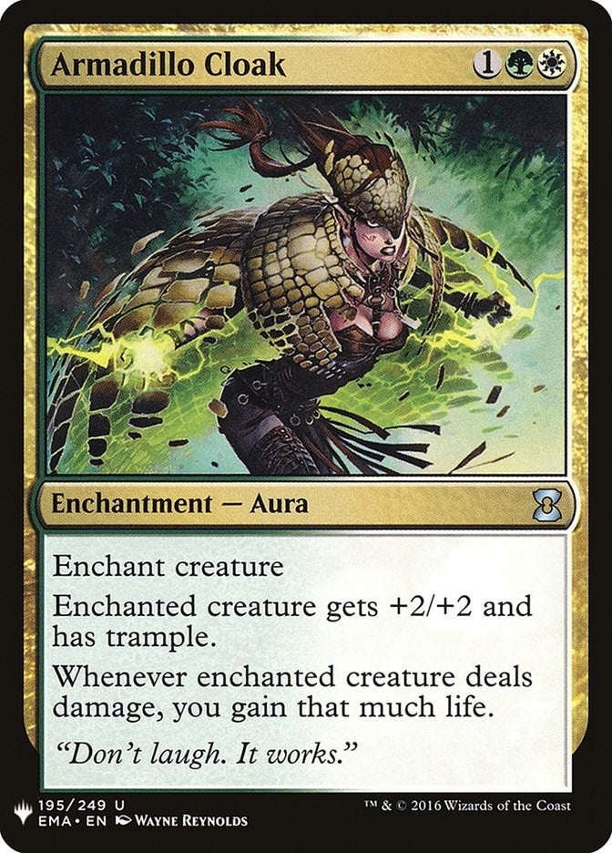 Image for Armadillo Cloak (195) (LIST) - Magic: The Gathering