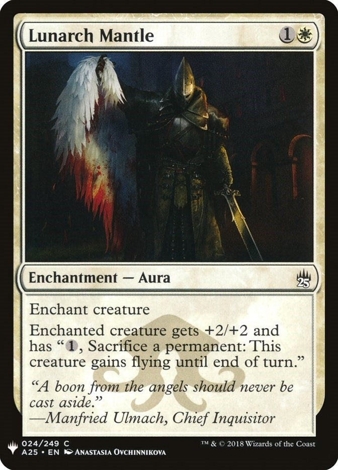 Image for Lunarch Mantle (24) (LIST) - Magic: The Gathering