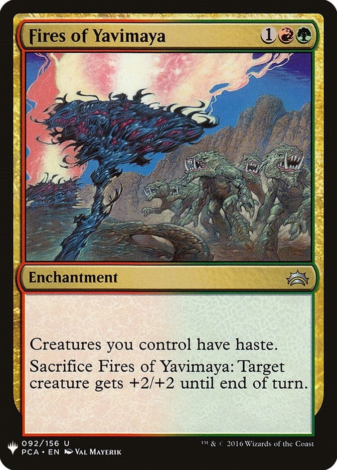Image for Fires of Yavimaya (92) - Magic: The Gathering
