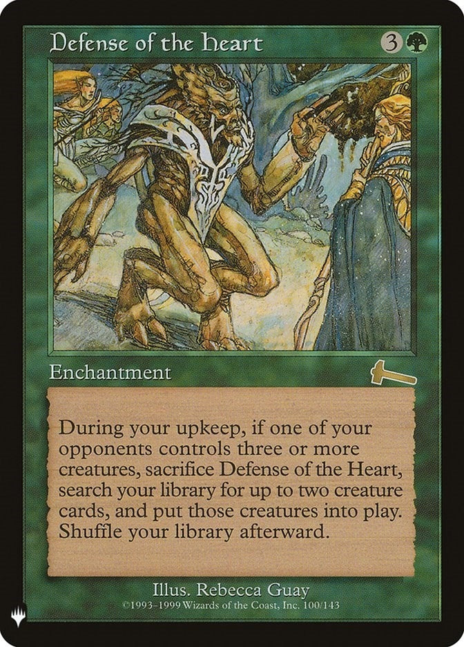 Image for Defense of the Heart (100) - Magic: The Gathering
