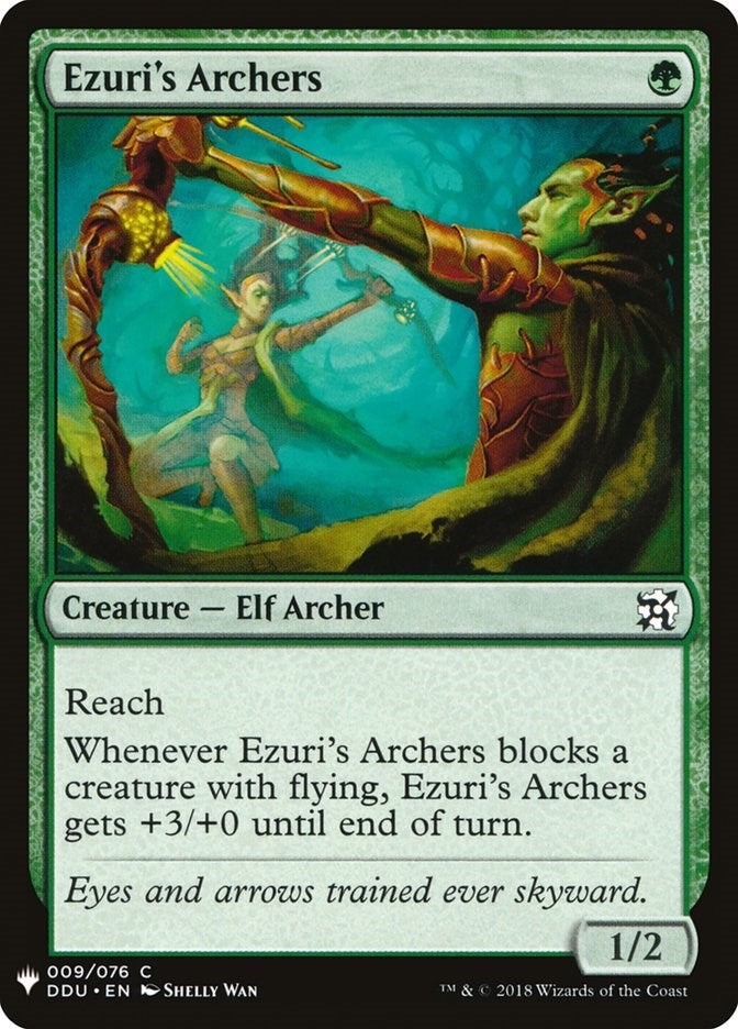 Image for Ezuri's Archers (9) - Magic: The Gathering