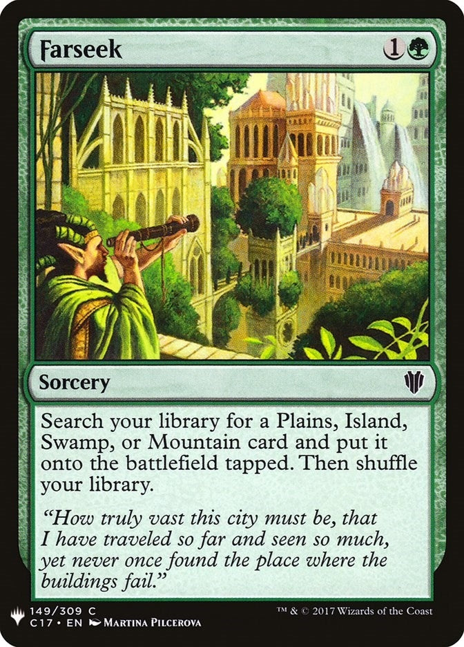 Image for Farseek (C17) (149) - Magic: The Gathering