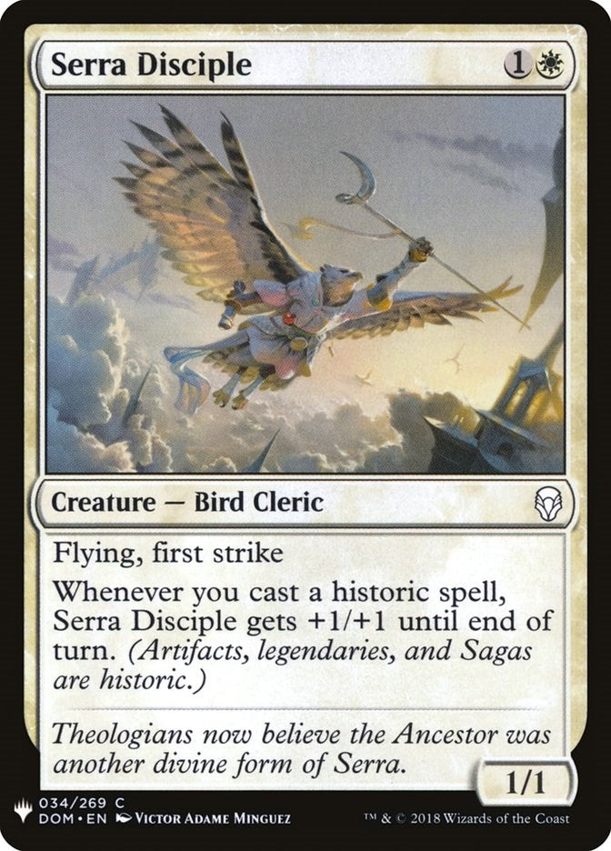 Image for Serra Disciple (34) (LIST) - Magic: The Gathering
