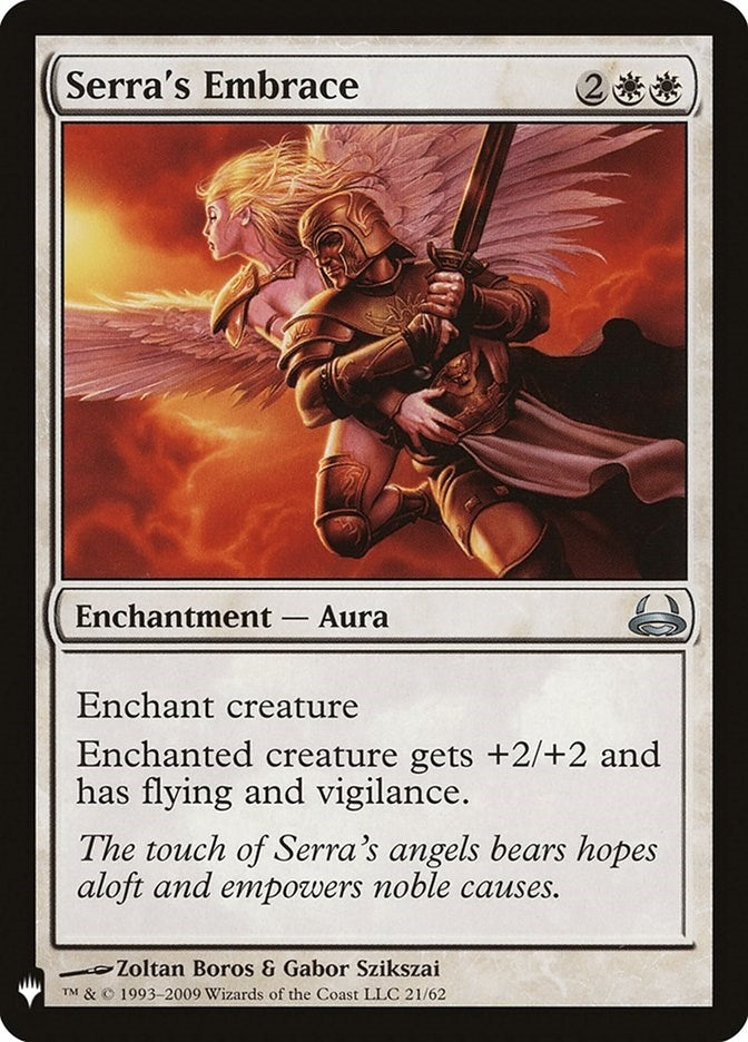 Image for Serra's Embrace (21) (LIST) - Magic: The Gathering