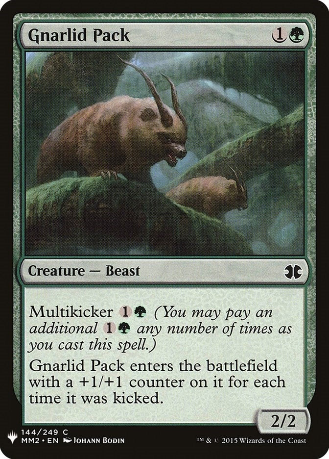 Image for Gnarlid Pack (144) (LIST) - Magic: The Gathering