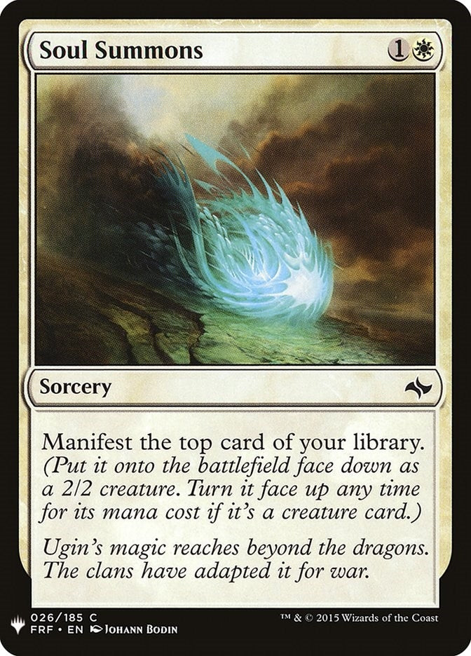 Image for Soul Summons (26) - Magic: The Gathering