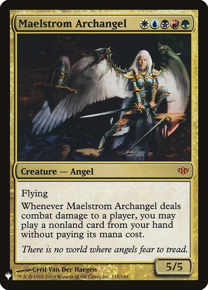 Image for Maelstrom Archangel (115/145) (LIST) - Magic: The Gathering