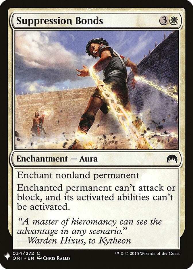 Image for Suppression Bonds (34) - Magic: The Gathering