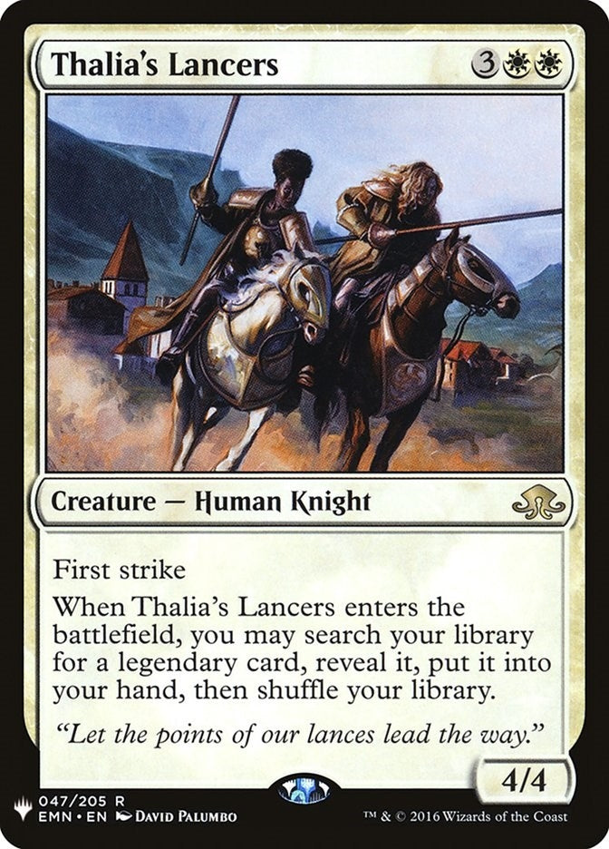 Image for Thalia's Lancers (047/205) - Magic: The Gathering