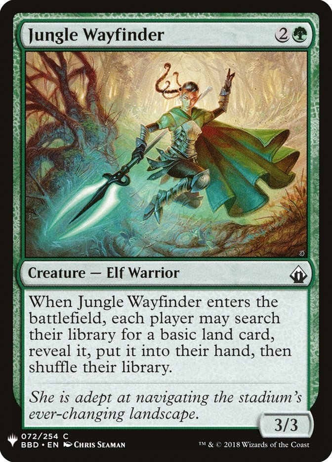 Image for Jungle Wayfinder (72) (LIST) - Magic: The Gathering